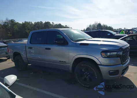 2025 Ram 1500 Big Horn 4X4 5'7 Box from USA, damaged, VIN 1C6SRFFP7SN584710